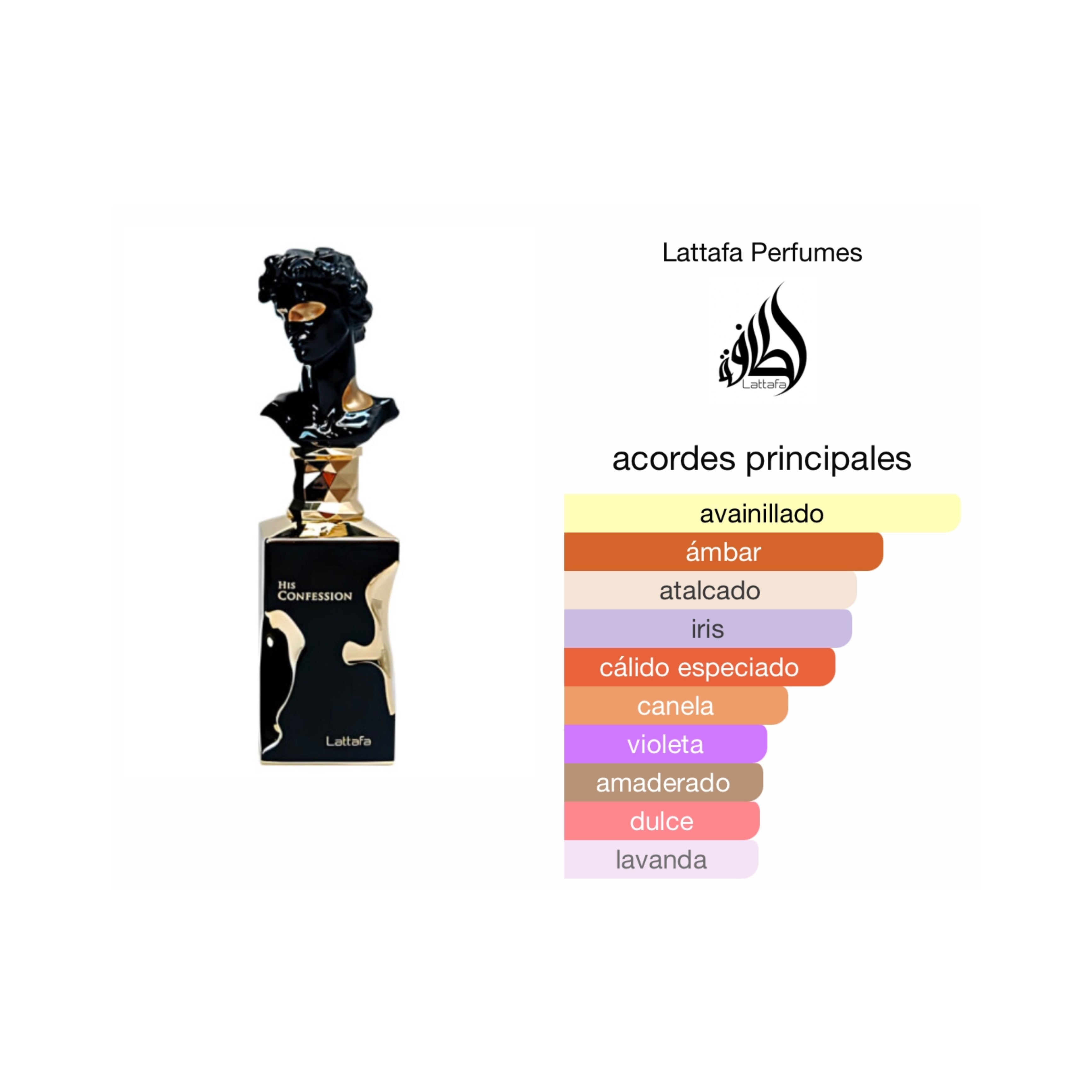 Lattafa His Confession EDP Hombre