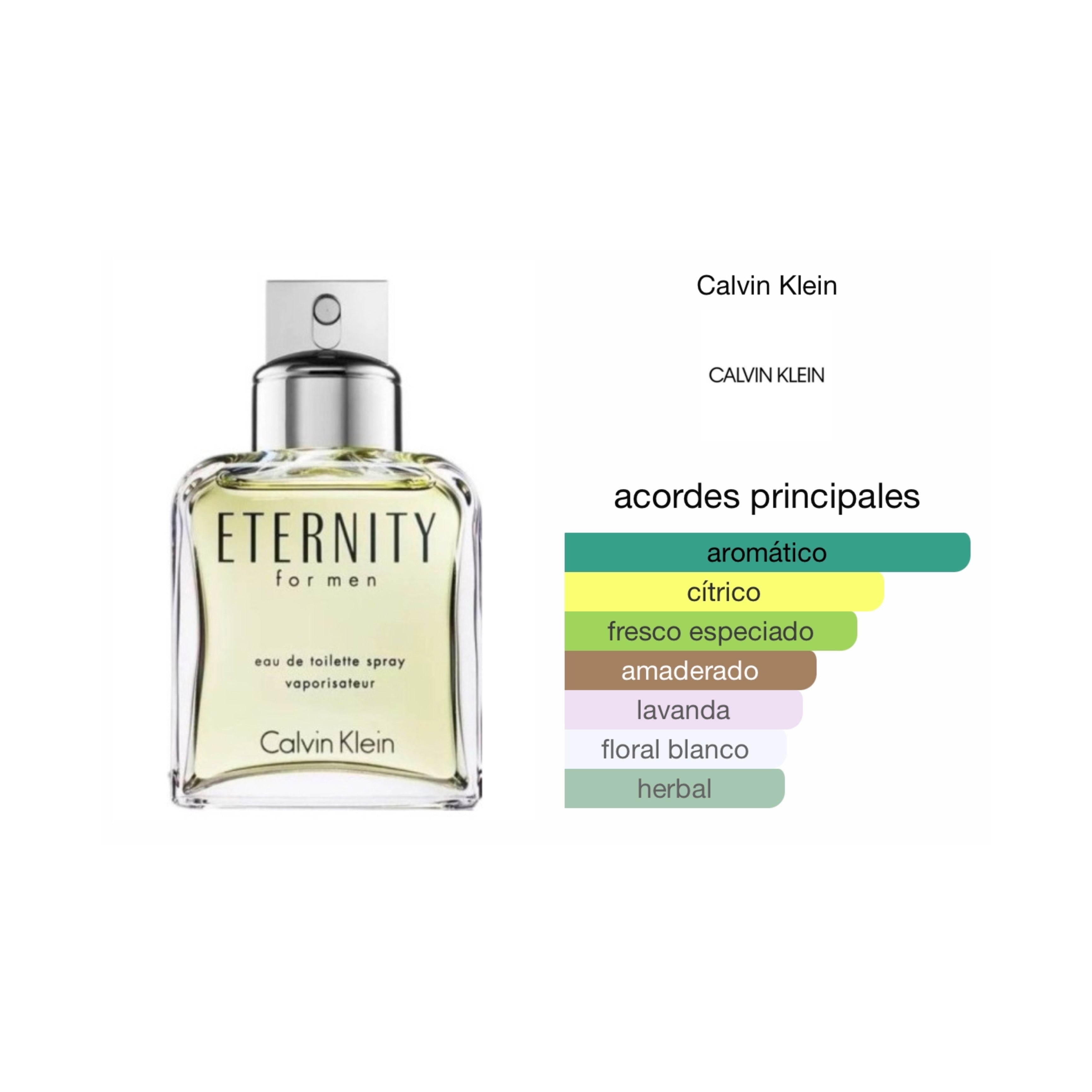 Calvin Klein Eternity EDT Hombre