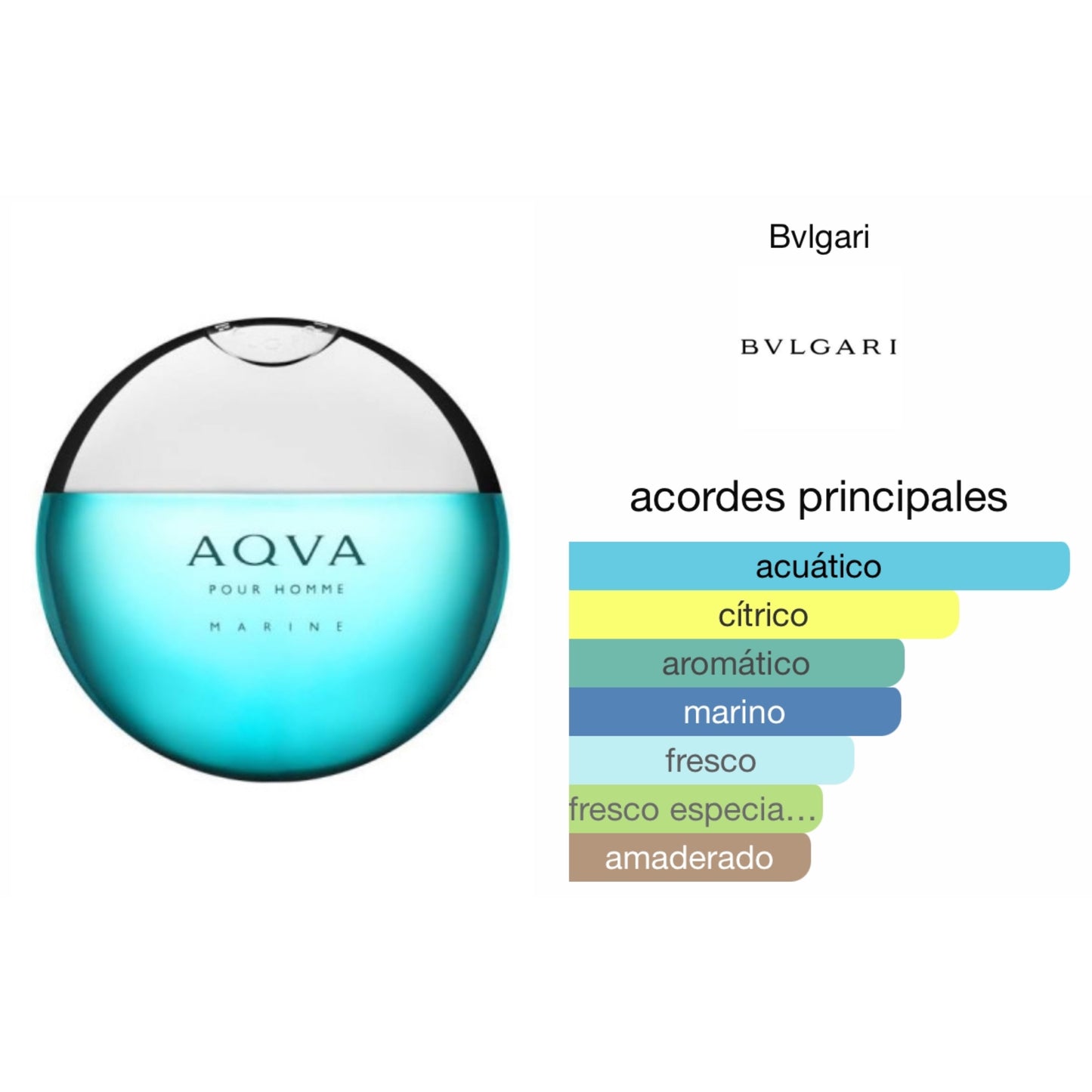 Bvlgari Aqva 100ml EDT Caballero